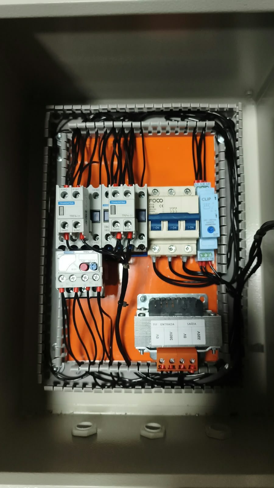 Painel para compressor
